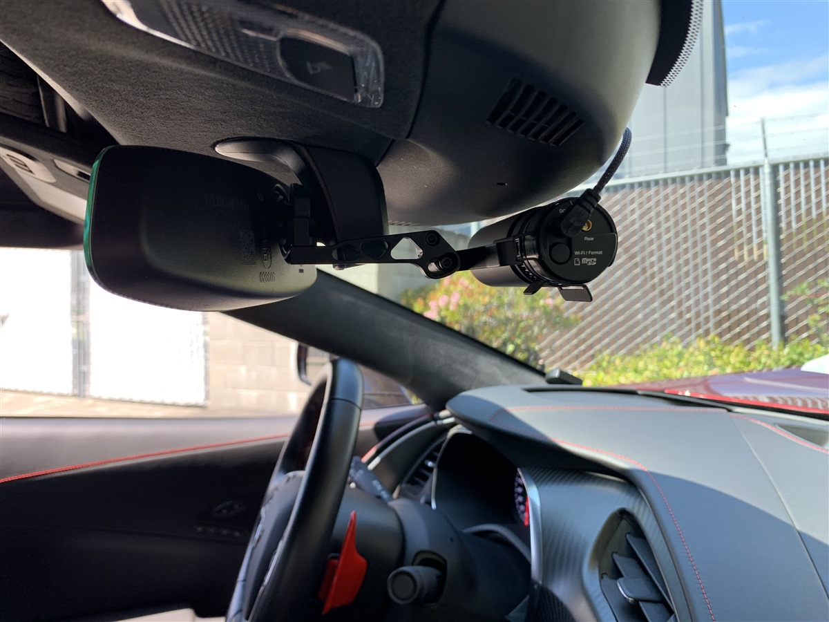 アクセサリー DreamMaker DMDR-27RearviewMirror Dashcam Amazon.co.jp