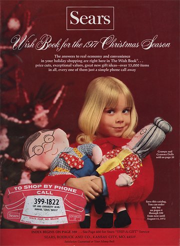 The Sears Christmas Wish Book - When Catalogs were King -