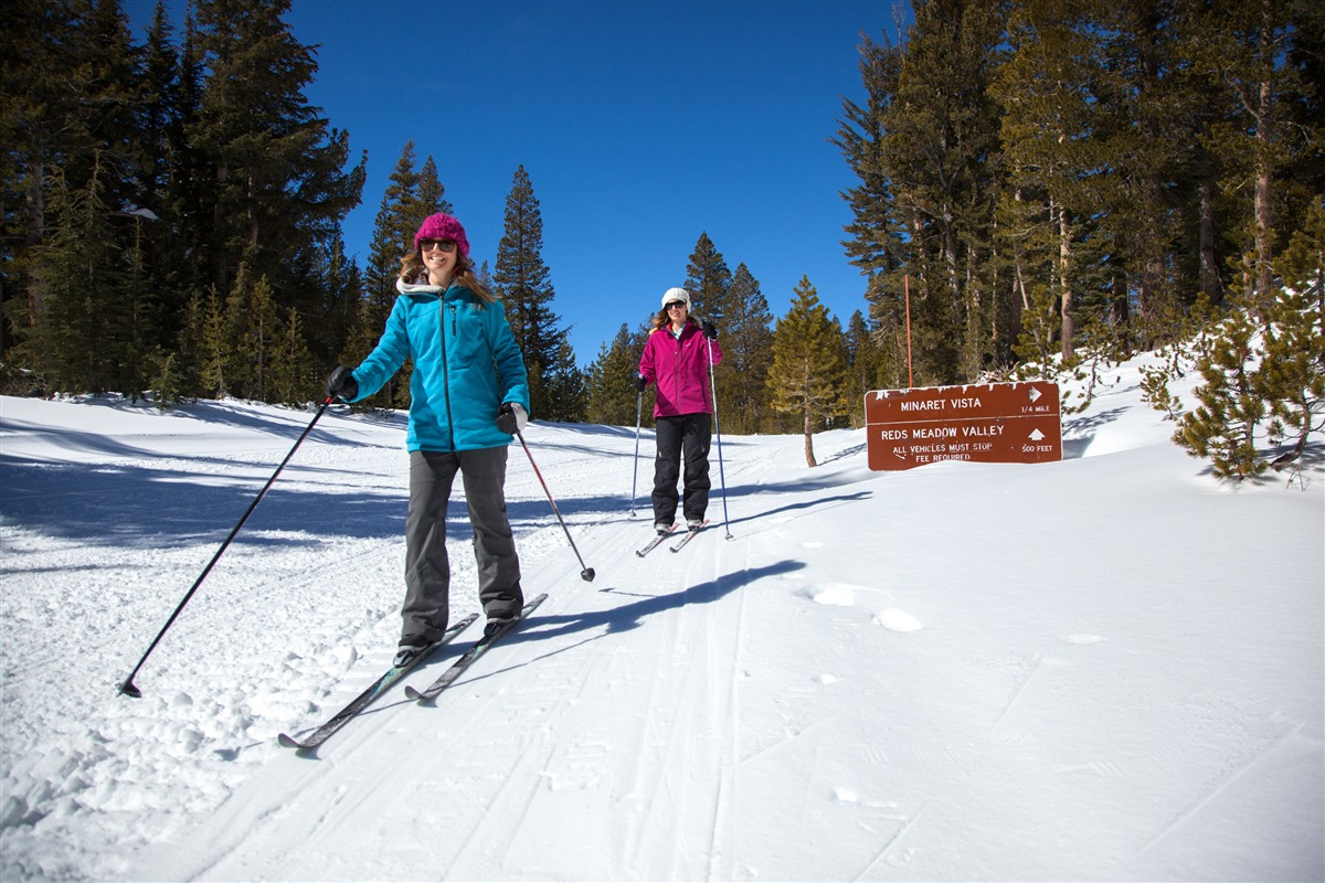 Mammoth Lakes Trail System | Cross Country Skiing from MMSA Main